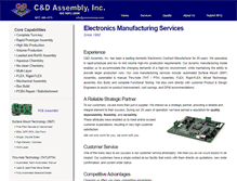 Tablet Screenshot of cdassembly.com